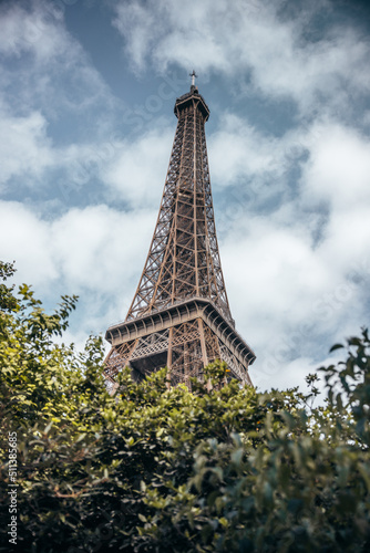 Paris eiffel tower from the park © Marcial