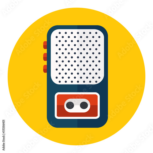 Canvas-taulu Voice recorder icon
