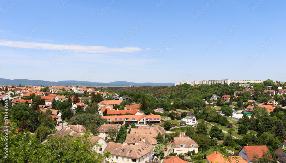 view of the town Veszprém