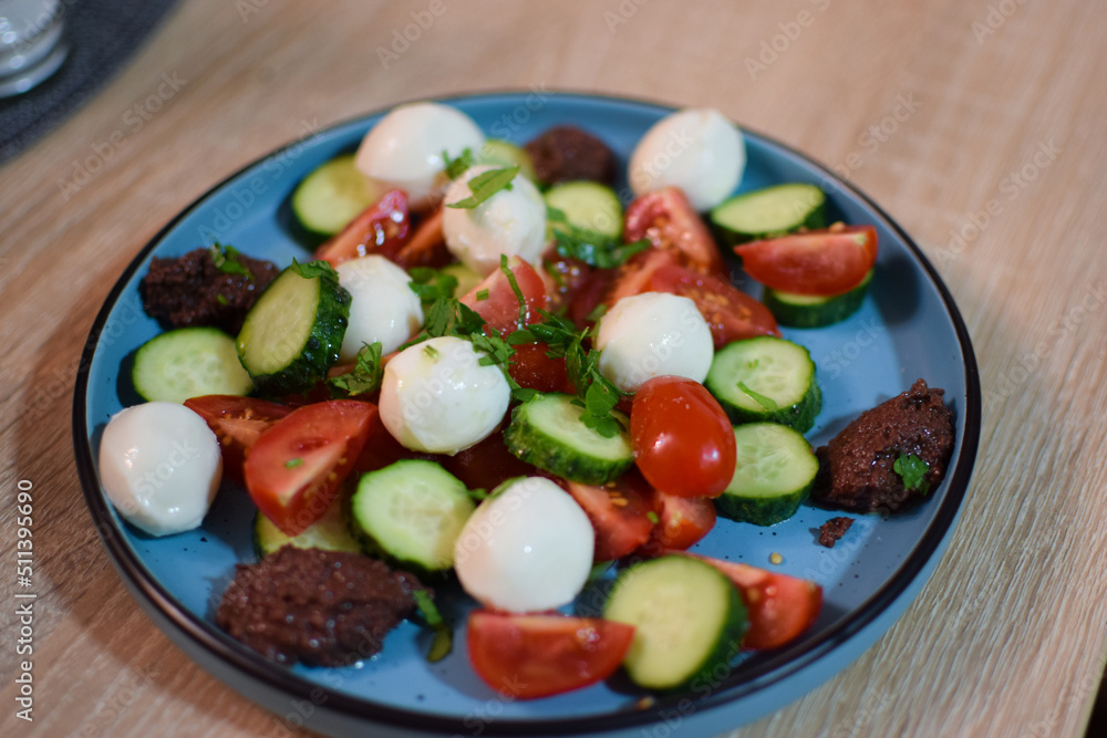 Fresh Mozzarella and Tomato Salad