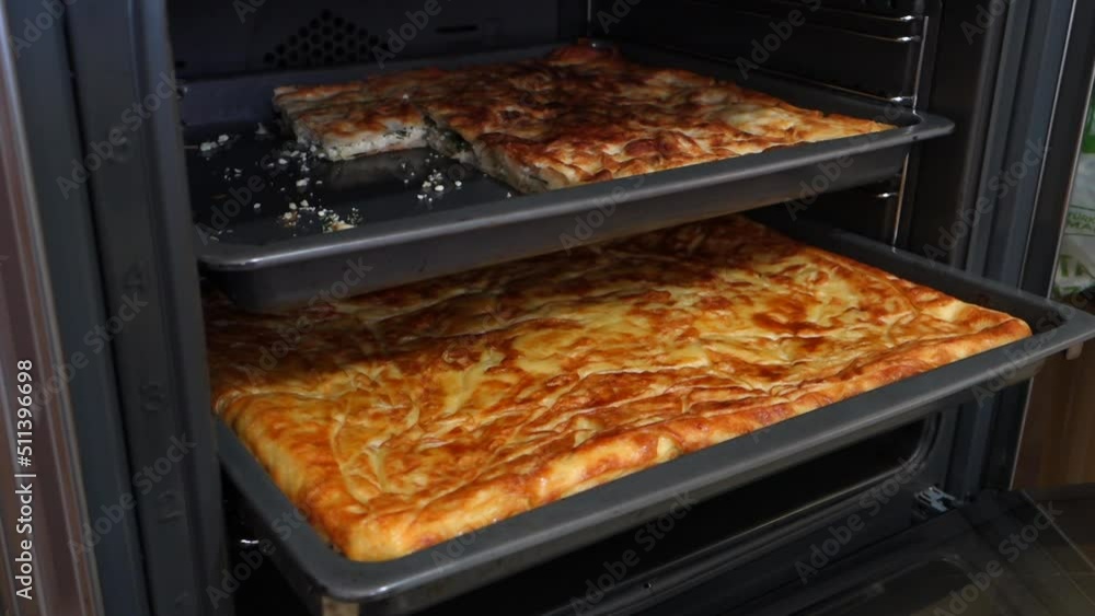 Turkish style cheese pie baked in the oven, water borek Turkish pastry, Turkish style cheese pie baked in the oven, water borek Turkish pastry,