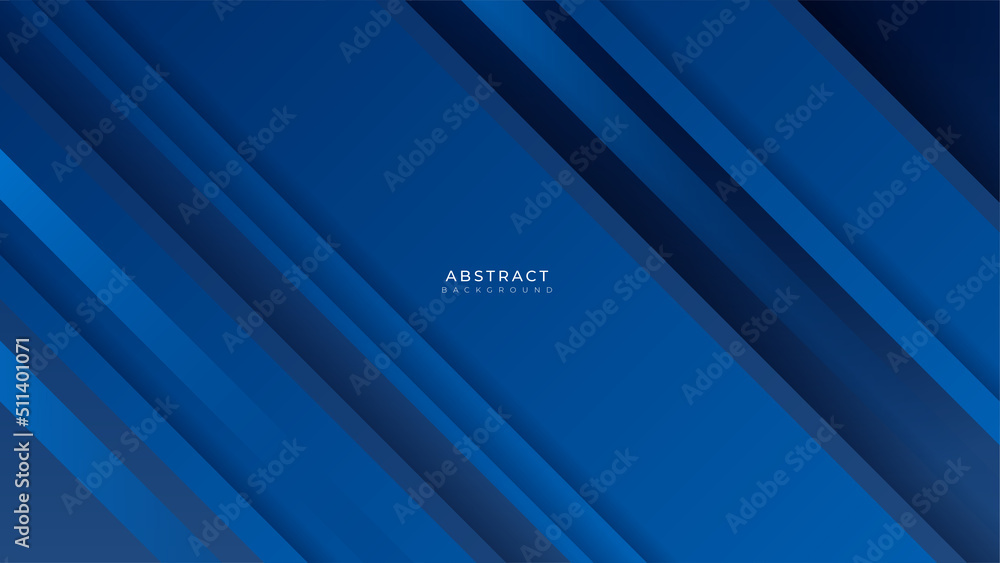 Dark blue geometric shapes abstract background geometry shine and layer element vector for presentation design. Suit for business, corporate, institution, party, festive, seminar, and talks.