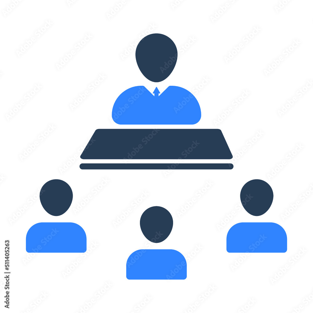 Team business meeting with teamwork and collaboration flat vector icon for apps and websites
Team business meeting with teamwork and collaboration flat vector icon for apps and websites