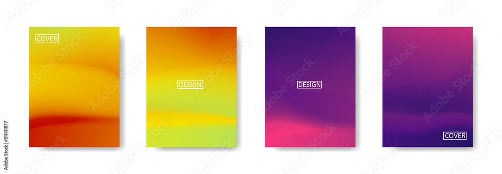Set of abstract background with beautiful gradation color, colorful background for poster flyer banner backdrop.vertical banner.cool fluid background vector illustration Set of abstract background with beautiful gradation color, colorful background for poster flyer banner backdrop.vertical banner.cool fluid background vector illustration