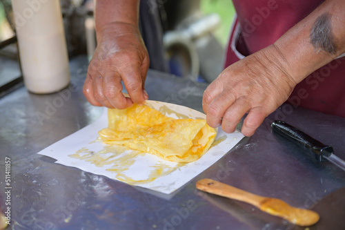 chef preparing food in the kitchen