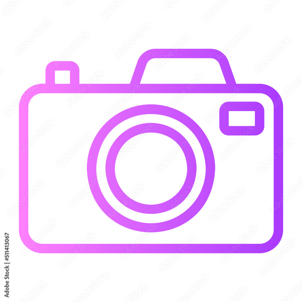 camera gradient icon