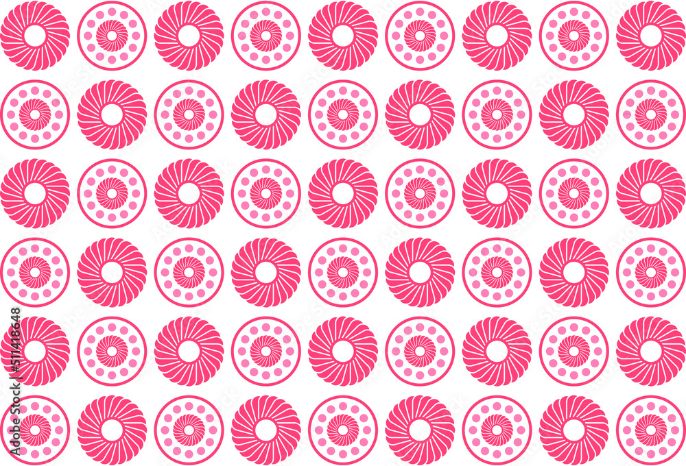 abstract shape flowers geometric pattern seamless background abstract shape flowers geometric pattern seamless background