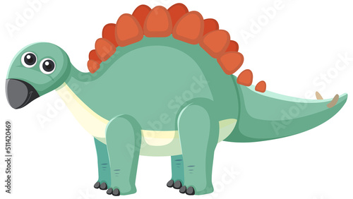 Cute Spinosaurus Dinosaur Cartoon