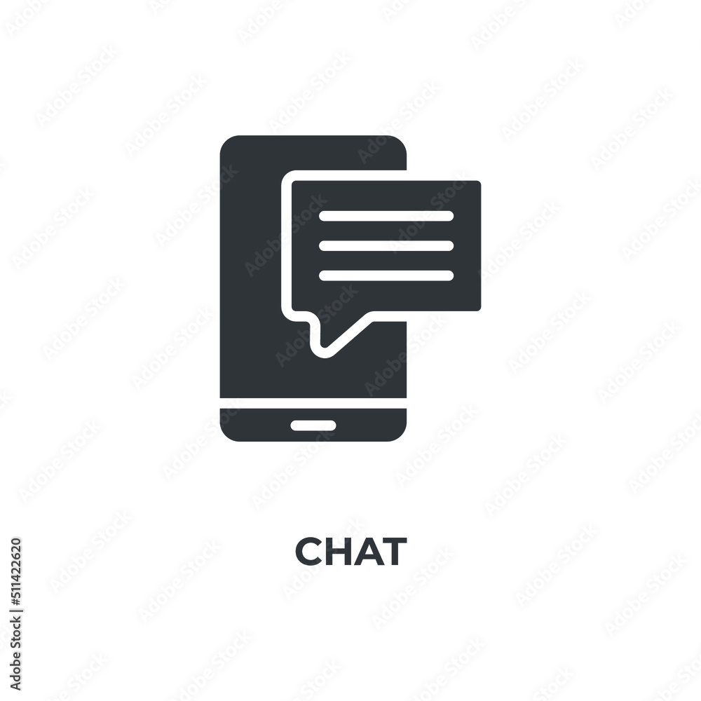 chat vector icon. filled flat sign for mobile concept and web design. Symbol, logo illustration. Vector graphics chat vector icon. filled flat sign for mobile concept and web design. Symbol, logo illustration. Vector graphics