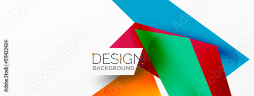 Background color abstract overlapping lines. Minimal composition vector illustration for wallpaper banner background or landing page Free Download Background color abstract overlapping lines. Minimal composition vector illustration for wallpaper banner background or landing page - GFXLoad