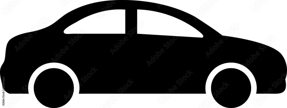 Car. monochrome icon vector illustration on white background..eps Car. monochrome icon vector illustration on white background..eps