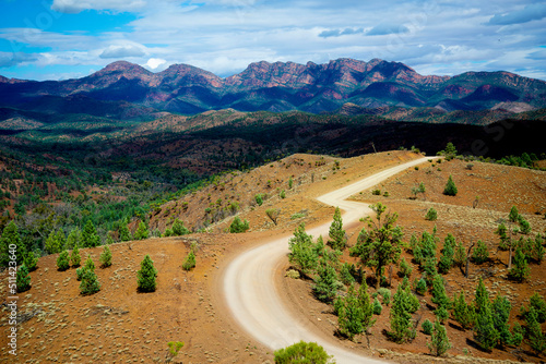 Razorback Lookout in Ikara-Flinders Ranges National Park - Australia photo