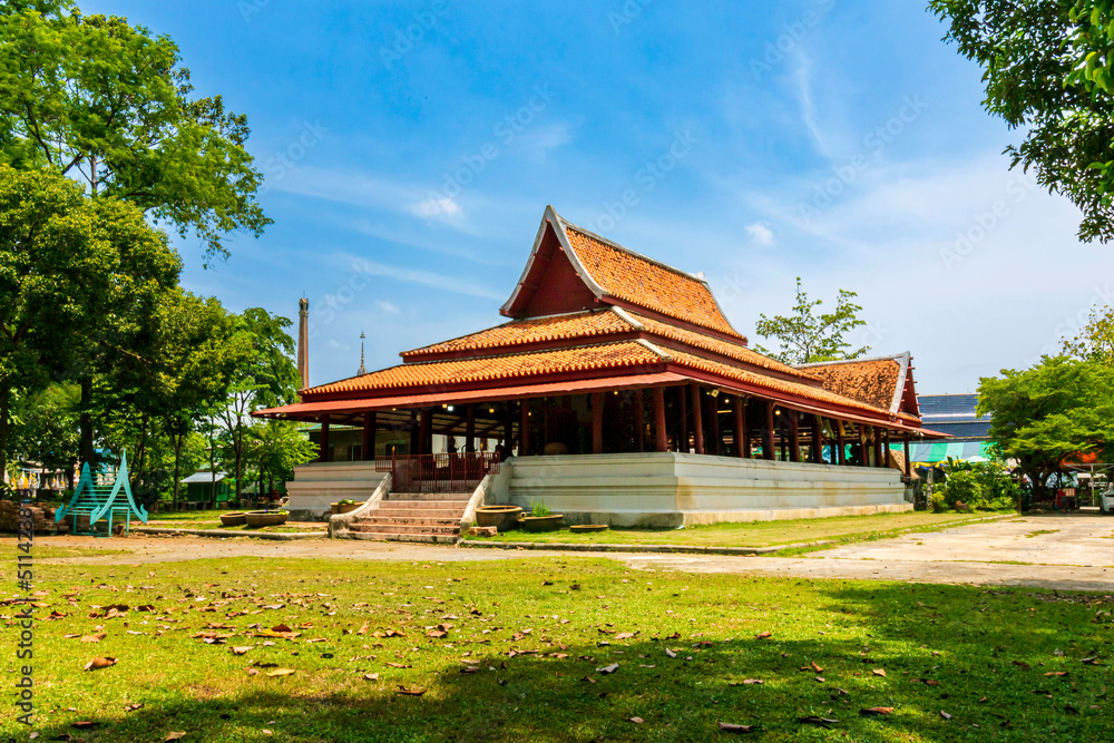 Thai temple, Wat Sing, Sam Khok District, Pathum Thani Province, Thailand Thai temple, Wat Sing, Sam Khok District, Pathum Thani Province, Thailand