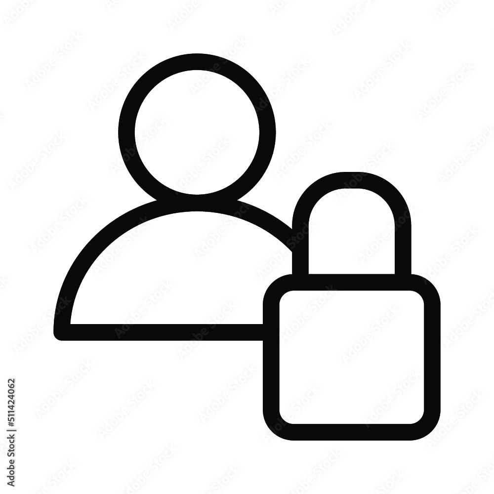 Account icon template Account icon template
