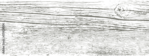 Texture of an old knotted wooden board with cracks