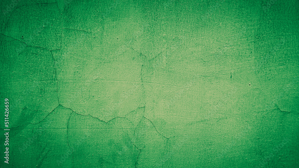 Fototapeta premium green texture cement concrete wall abstract background