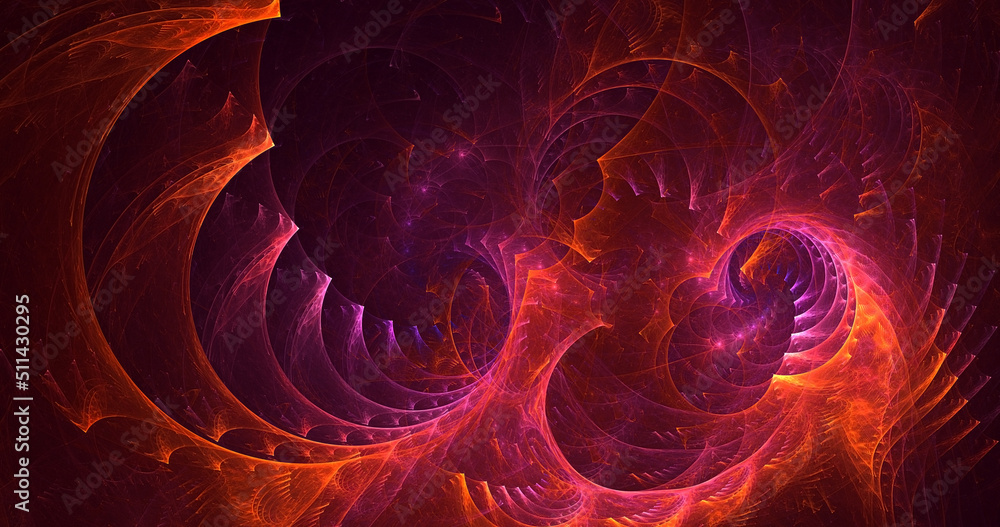3D rendering abstract multicolor fractal light background 3D rendering abstract multicolor fractal light background