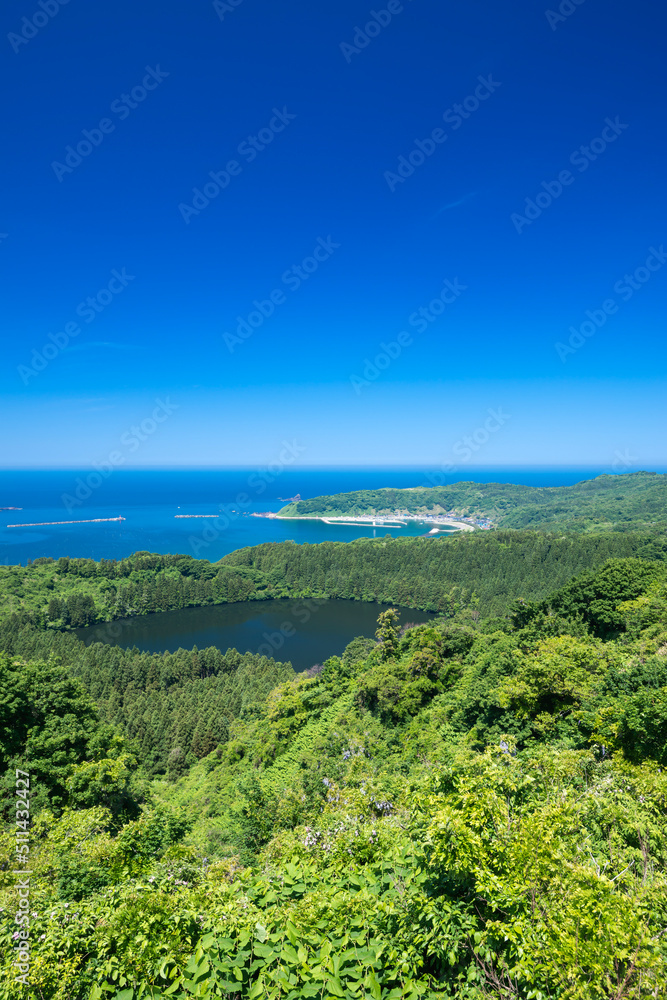 秋田県　二ノ目潟