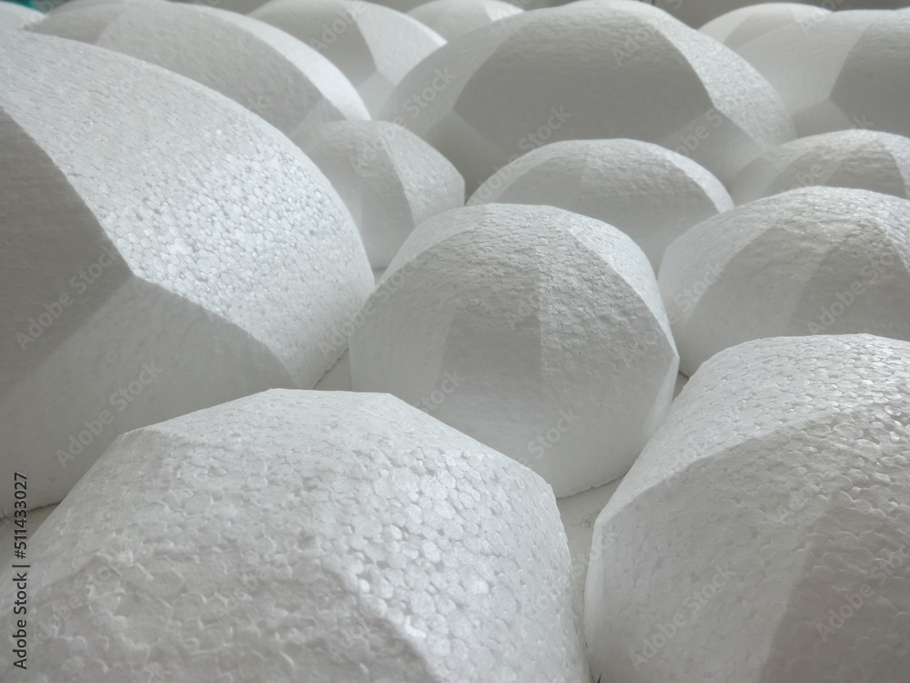 Obraz premium White Oval Shapes