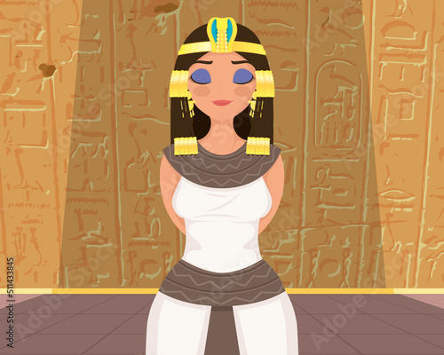 cleopatra egyptian queen scene
