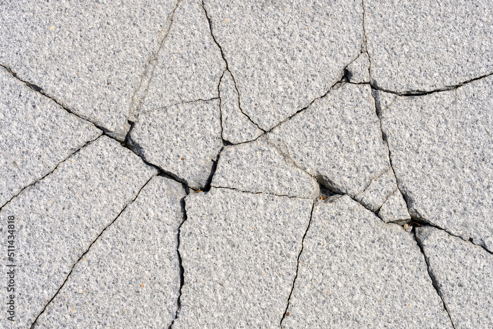 Obraz premium crack floor and grunge floor