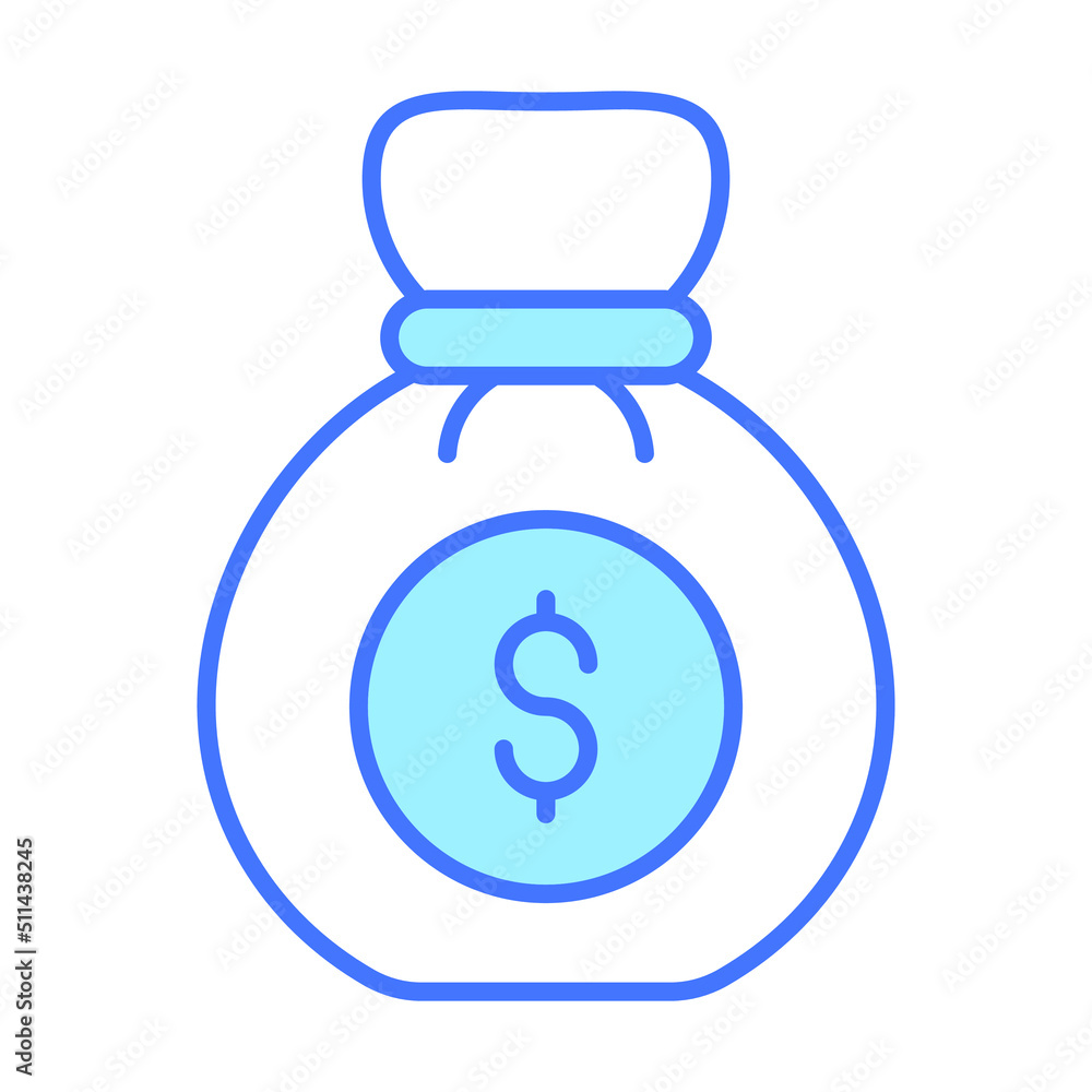 money bag Finance Related Vector Line Icon. Editable Stroke Pixel Perfect. money bag Finance Related Vector Line Icon. Editable Stroke Pixel Perfect.