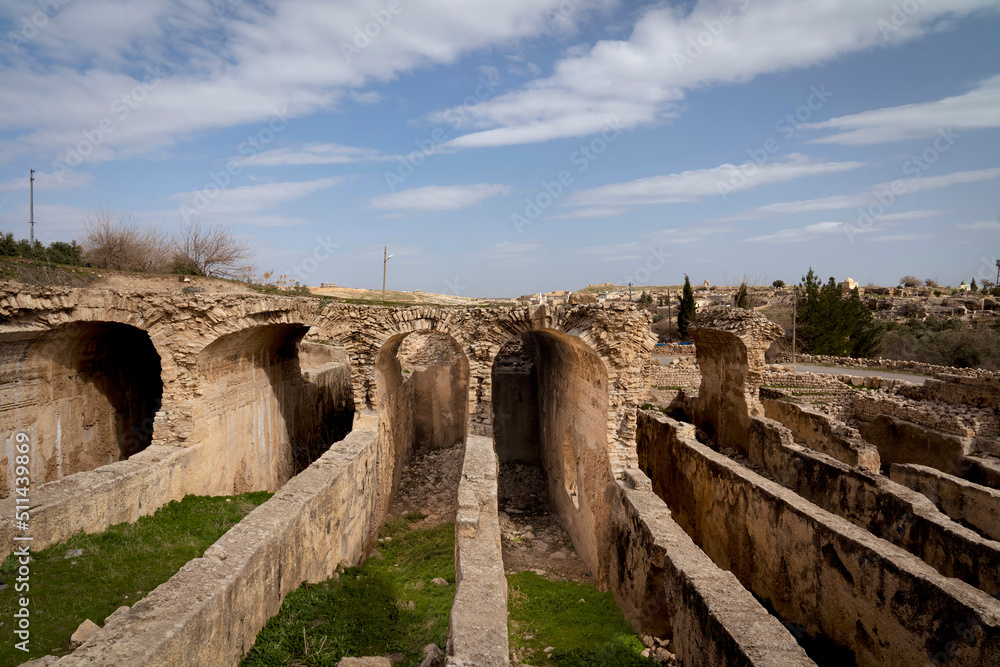 The ancient city Dara /the water cisterns/Mardin/Turkey