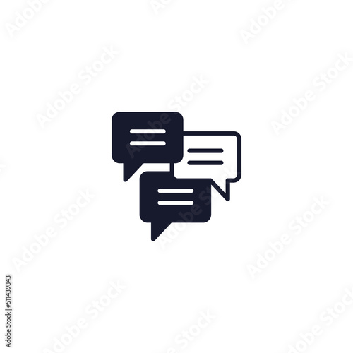 comment icons  symbol vector elements for infographic web