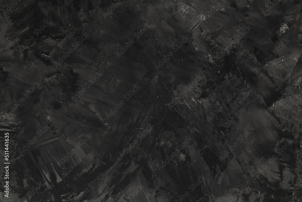 Naklejka premium Abstract dark texture. Dirty wall background or wallpaper with copy space. Grunge dark texture with scratches. Distressed black grunge seamless texture. Overlay scratched backdrop