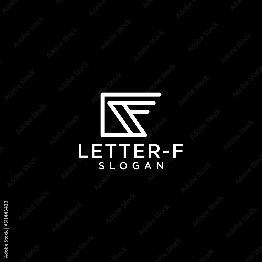 Letter-f logo icon design vector Letter-f logo icon design vector