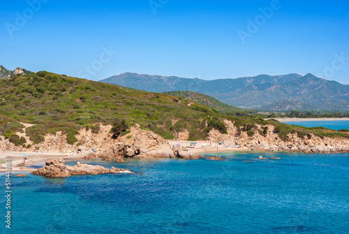 Sardegna, Muravera, spiaggia di Cala Sa Figu, Italia, Europa 