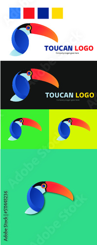 Toucan Logo Template
