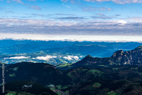 Morning view from Bivacco Mario Rigatti in the Dolomites © honza28683