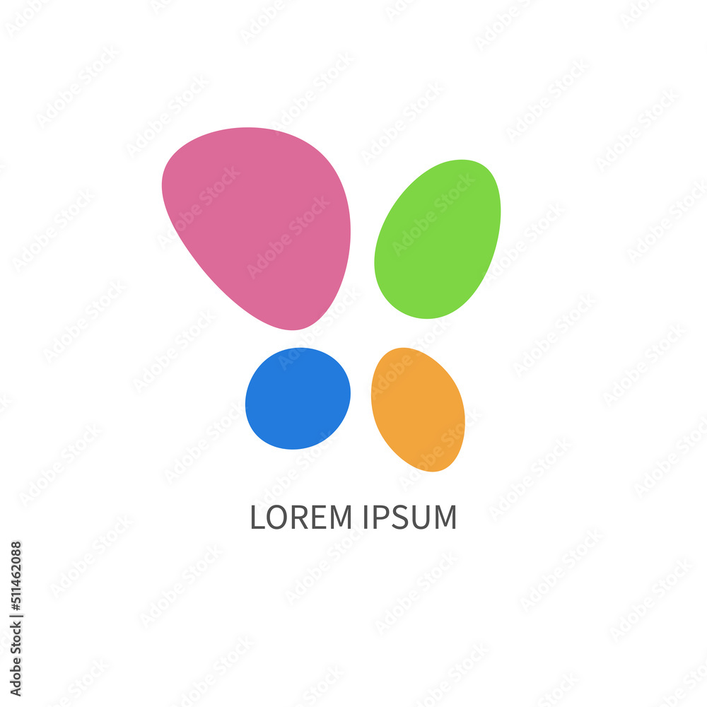 Butterfly logo, abstract icon for beauty salon Butterfly logo, abstract icon for beauty salon