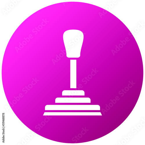Car Shift Icon Style