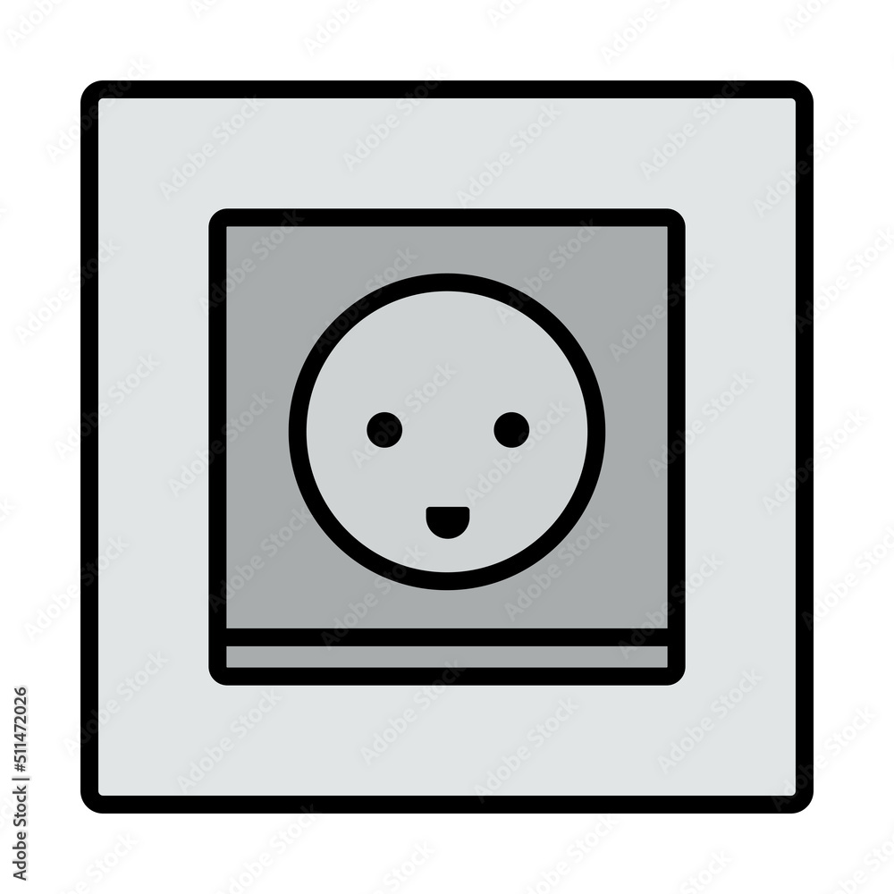 Austria Electrical Socket Icon Austria Electrical Socket Icon