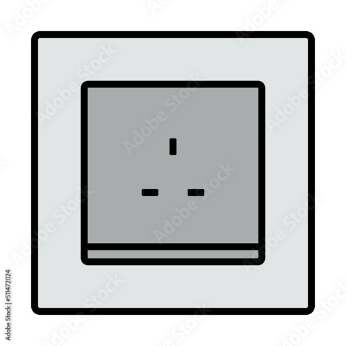 Great Britain Electrical Socket Icon