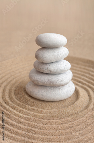 Canvas Print Yoga zen stones