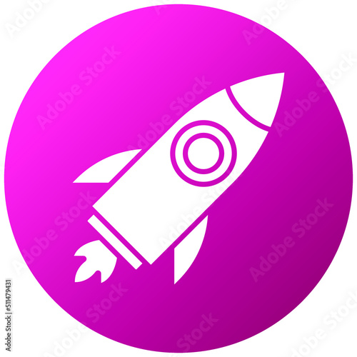 Space Booster Icon Style