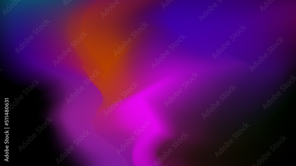 Abstract wavy vector background with harmonious and elegant colors of orange, red, yellow and purple Abstract wavy vector background with harmonious and elegant colors of orange, red, yellow and purple