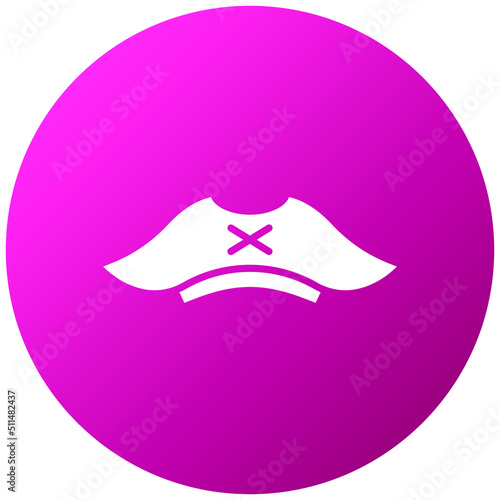 Pirate Cap Icon Style