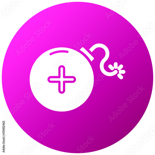 Pirate Bomb Icon Style
