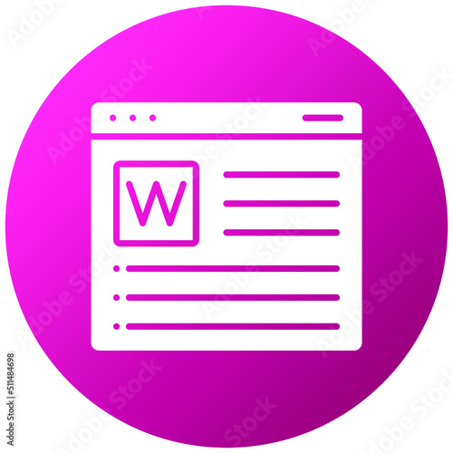 Wikipedia Icon Style
