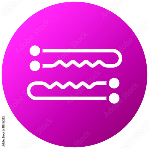 Hair Pin Icon Style