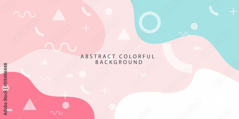 Modern geometric business banner design. creative banner design with wave shapes and lines  for template. Simple banner. Eps10 vector