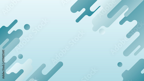 Abstract fluid background in flat design