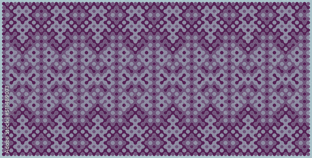 Multicolor truchet tiling connections illustration Multicolor truchet tiling connections illustration