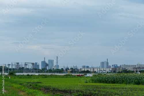 郊外の景色