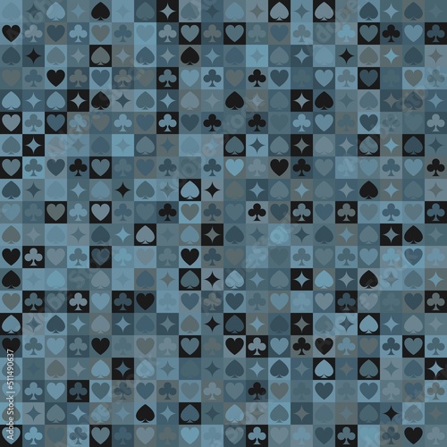 Texture decorative camouflage seamless pattern. Abstract vector illustration