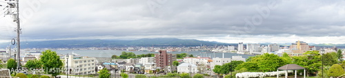 View of Hakodate port and city from Motomachi Park in Hokkaido, japan - 日本 北海道 函館 港 